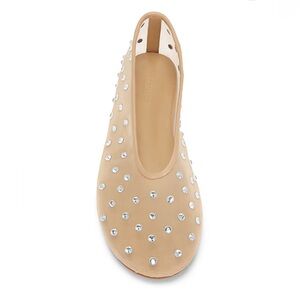 Tony Bianco Milo flat in Skin